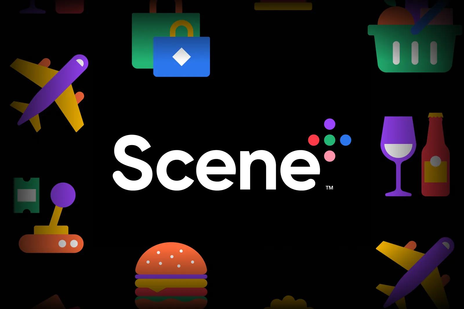Scene+ loyalty app screens